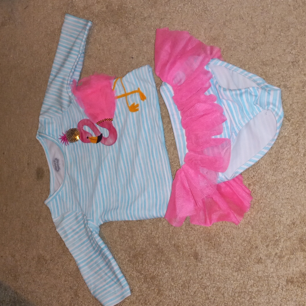 Flamingo Rashguard Swim